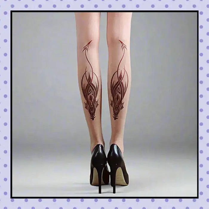 Collant Effet Tatouage