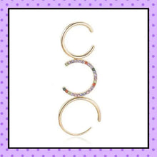 Bijoux d'oreille, faux piercing d'oreille, bijoux fantaisie, piercing hélix cartilage, ear cuff, accessoires femmes