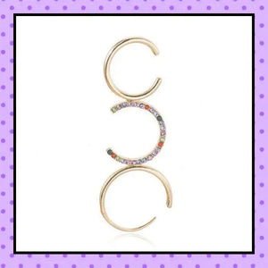 Bijoux d'oreille, faux piercing d'oreille, bijoux fantaisie, piercing hélix cartilage, ear cuff, accessoires femmes