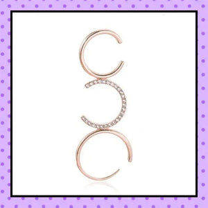 Bijoux d'oreille, faux piercing d'oreille, bijoux fantaisie, piercing hélix cartilage, ear cuff, accessoires femmes