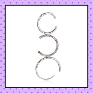Bijoux d'oreille, faux piercing d'oreille, bijoux fantaisie, piercing hélix cartilage, ear cuff, accessoires femmes