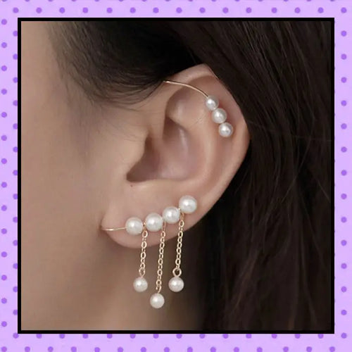 Bijoux d'oreille, faux piercing d'oreille, faux piercing rook, bijoux création, bijoux faits main, bijoux plaqué or 14K, accessoires femmes