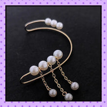 Bijoux d'oreille, faux piercing d'oreille, faux piercing rook, bijoux création, bijoux faits main, bijoux plaqué or 14K, accessoires femmes