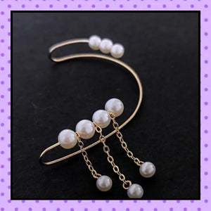 Bijoux d'oreille, faux piercing d'oreille, faux piercing rook, bijoux création, bijoux faits main, bijoux plaqué or 14K, accessoires femmes