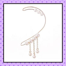 Bijoux d'oreille, faux piercing d'oreille, faux piercing rook, bijoux création, bijoux faits main, bijoux plaqué or 14K, accessoires femmes
