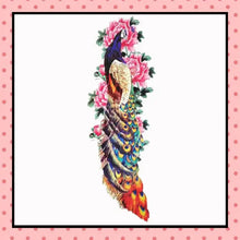 Tatouage éphémère femme, tatouage temporaire, faux tattoo, motif paon