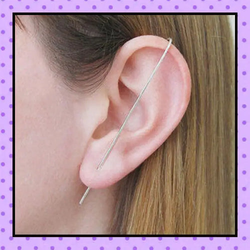 Bijoux d'oreille, faux piercing d'oreille, faux piercing industriel, hélix cartilage, bijoux création, bijoux faits main, bijoux argent, bijoux plaqué or, accessoires femmes