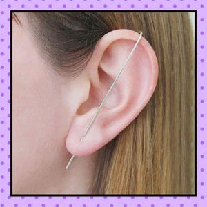 Bijoux d'oreille, faux piercing d'oreille, faux piercing industriel, hélix cartilage, bijoux création, bijoux faits main, bijoux argent, bijoux plaqué or, accessoires femmes