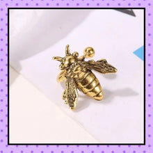 Bijoux d'oreille, faux piercing d'oreille, bijoux fantaisie, piercing hélix cartilage, ear cuff, accessoires femmes, motif abeille