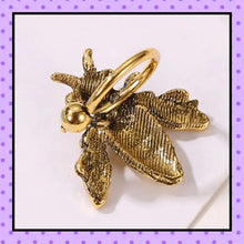 Bijoux d'oreille, faux piercing d'oreille, bijoux fantaisie, piercing hélix cartilage, ear cuff, accessoires femmes, motif abeille