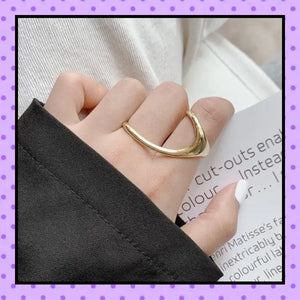 Bague 2 doigts réglable, bijoux fantaisie. accessoire  femmes