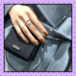 bijoux fantaisie, accessoires femmes, bague 2 doigts, bague femme,  motif serpent