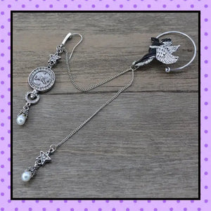 Bijoux d'oreille, faux piercing d'oreille, bijoux fantaisie, piercing hélix cartilage, ear cuff, accessoires femmes