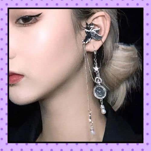 Bijoux d'oreille, faux piercing d'oreille, bijoux fantaisie, piercing hélix cartilage, ear cuff, accessoires femmes
