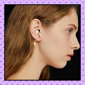 Bijoux d'oreille, faux piercing d'oreille, bijoux fantaisie, faux piercing plug écarteur, ear cuff, accessoires femmes