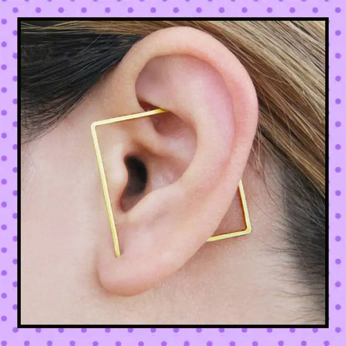 Bijoux d'oreille, faux piercing d'oreille, faux piercing conch, bijoux création, bijoux faits main, bijoux argent, bijoux plaqué or, accessoires femmes