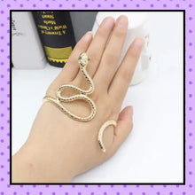 bijoux fantaisie, accessoires femmes, bijoux de paume,  palm cuff, hand cuff, motif serpent