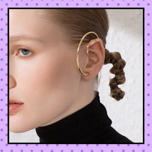 Bijoux d'oreille, faux piercing d'oreille, faux piercing hélix cartilage, bijoux création, bijoux faits main, bijoux laiton, accessoires femmes