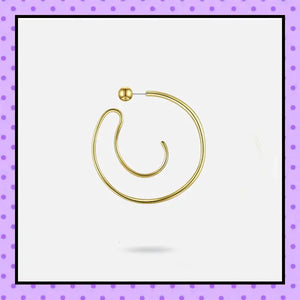 Bijoux d'oreille, faux piercing d'oreille, faux piercing hélix cartilage, bijoux création, bijoux faits main, bijoux laiton, accessoires femmes