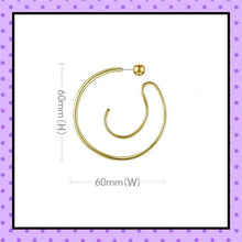Bijoux d'oreille, faux piercing d'oreille, faux piercing hélix cartilage, bijoux création, bijoux faits main, bijoux laiton, accessoires femmes