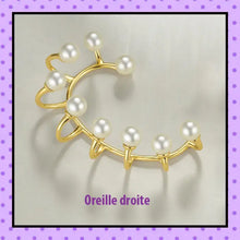 Bijoux d'oreille, faux piercing d'oreille, faux piercing hélix cartilage, bijoux création, bijoux faits main, bijoux laiton, accessoires femmes