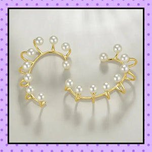 Bijoux d'oreille, faux piercing d'oreille, faux piercing hélix cartilage, bijoux création, bijoux faits main, bijoux laiton, accessoires femmes