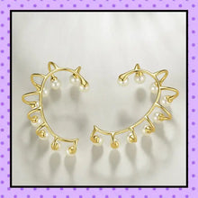 Bijoux d'oreille, faux piercing d'oreille, faux piercing hélix cartilage, bijoux création, bijoux faits main, bijoux laiton, accessoires femmes
