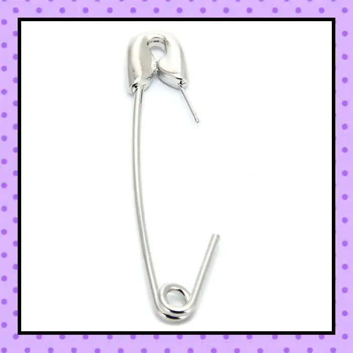 Bijoux d'oreille, faux piercing d'oreille, bijoux fantaisie, piercing industriel, piercing hélix cartilage, ear cuff, accessoires femmes, motif épingle à nourrice