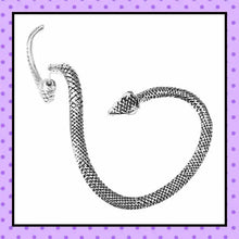 Bijoux d'oreille, faux piercing d'oreille, bijoux fantaisie, faux piercing plug écarteur, ear cuff, accessoires femmes, motif serpent