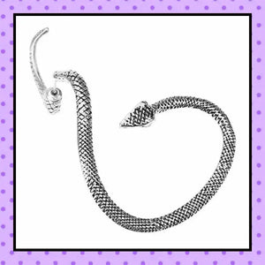 Bijoux d'oreille, faux piercing d'oreille, bijoux fantaisie, faux piercing plug écarteur, ear cuff, accessoires femmes, motif serpent