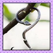 Bijoux d'oreille, faux piercing d'oreille, bijoux fantaisie, faux piercing plug écarteur, ear cuff, accessoires femmes, motif serpent