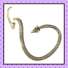 Bijoux d'oreille, faux piercing d'oreille, bijoux fantaisie, faux piercing plug écarteur, ear cuff, accessoires femmes, motif serpent