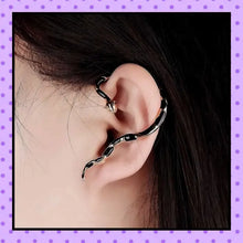 Bijoux d'oreille, faux piercing d'oreille, bijoux fantaisie, faux piercing hélix cartilage, ear cuff, accessoires femmes, motif serpent