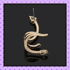 Bijoux d'oreille, faux piercing d'oreille, bijoux fantaisie, faux piercing hélix cartilage, ear cuff, accessoires femmes, motif serpent