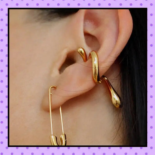 Bijoux d'oreille, faux piercing d'oreille, bijoux fantaisie, faux piercing conch, ear cuff, accessoires femmes