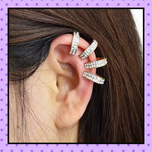 Bijoux d'oreille, faux piercing d'oreille, bijoux fantaisie, piercing hélix cartilage, ear cuff, accessoires femmes