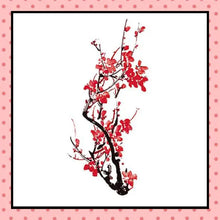 Tatouage éphémère femme, tatouage temporaire, faux tattoo, motif fleurs de cerisier