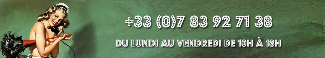 Contactez FakeThemAll par téléphone pour toute question sur nos tatouages éphémères, collants et accessoires