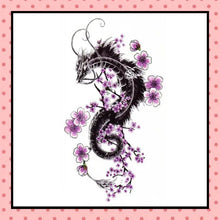 Tatouage éphémère femme, tatouage temporaire, faux tattoo, motif dragon