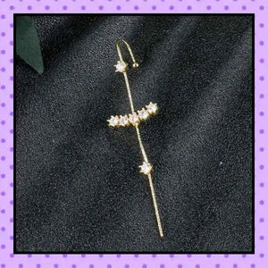 Bijoux d'oreille, faux piercing d'oreille, bijoux fantaisie, piercing industriel, piercing hélix cartilage, ear cuff, accessoires femmes