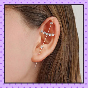 Bijoux d'oreille, faux piercing d'oreille, bijoux fantaisie, piercing industriel, piercing hélix cartilage, ear cuff, accessoires femmes
