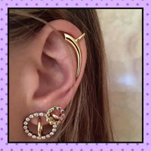 Faux piercing ear cuff en or, effet hélix/cartilage sans perçage