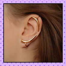 Faux piercing ear cuff en or, effet hélix/cartilage sans perçage