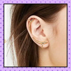Faux piercing ear cuff en or, effet hélix/cartilage sans perçage