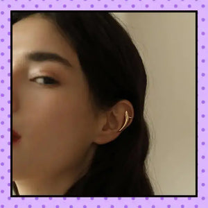 Faux piercing ear cuff en or, effet hélix/cartilage sans perçage