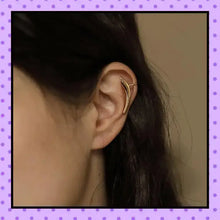Faux piercing ear cuff en or, effet hélix/cartilage sans perçage