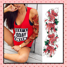 Tatouage éphémère femme, tatouage temporaire, faux tattoo, motif pivoine fleur