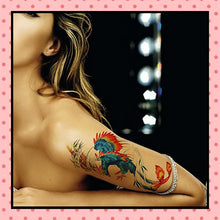 Tatouage éphémère femme, tatouage temporaire, faux tattoo, motif phénix phœnix